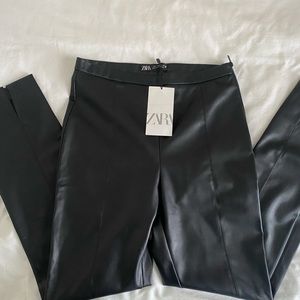 Faux Leather Leggings